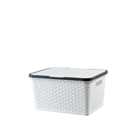 Корзина с крышкой 38 литров