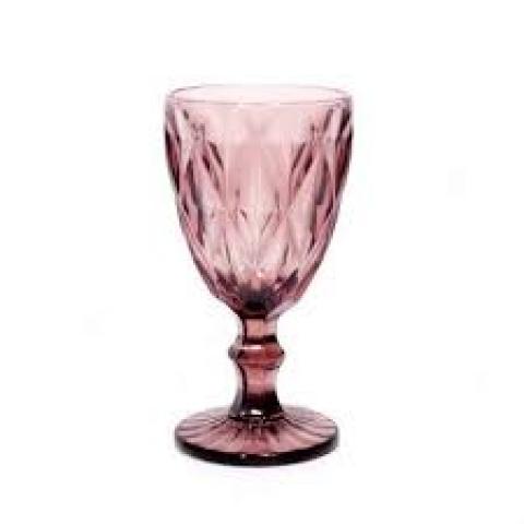 Рюмка цветное стекло BURGUNDY, набор 6 штук