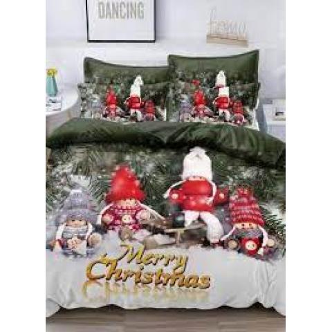 Новогодний комплект постельного белья 200х220см