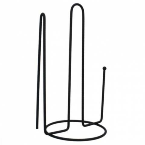 Подставка для бумажных полотенец черный