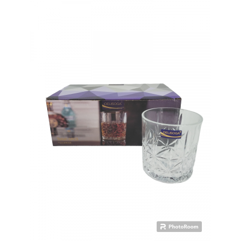 Стакан стекло 340мл набор 6шт DELISOGA