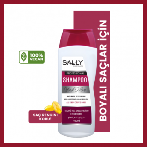 Шампунь Sally Professional Series Vivid Colors для окрашенных волос 400 мл