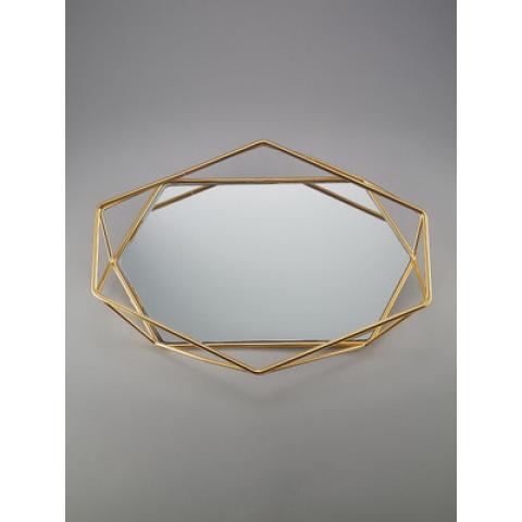 Поднос зеркальный 29 х 21см