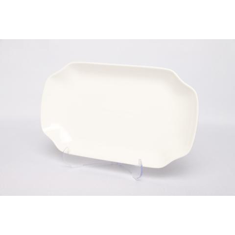 Тарелка для холодца керамика белая 32см