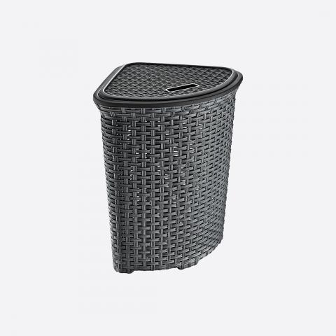 Корзина для белья Раттан 52л Dunya Plastik