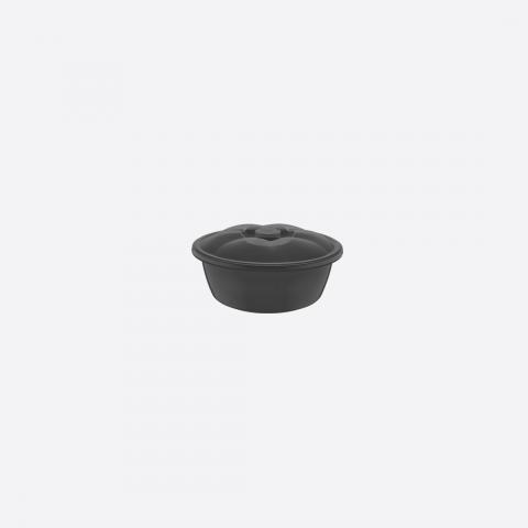 Миска круглая с крышкой 1л Dunya Plastik