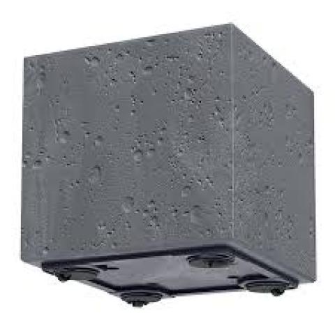 Горшок цветочный SIERRA SQUARE BETON EFFECT. 29x29x29cm/13,1l