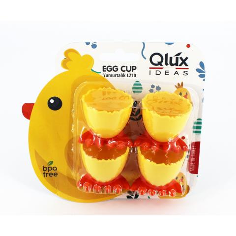 Подставка для яиц набор 4шт Qlux