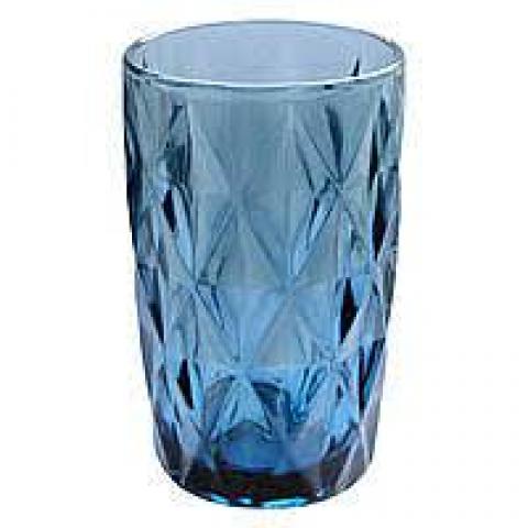 Pahare de sticla BLUE set 6 buc