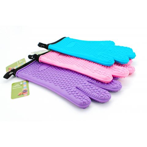 Перчатка кух. термическая силикон c прокладкой 1штх27см