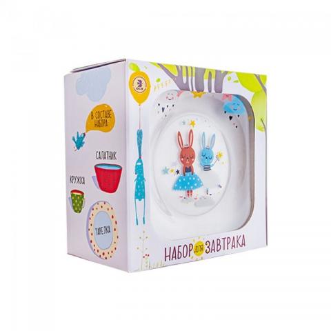  Набор детской посуды  БАЛЕРИНА 3 предмета
