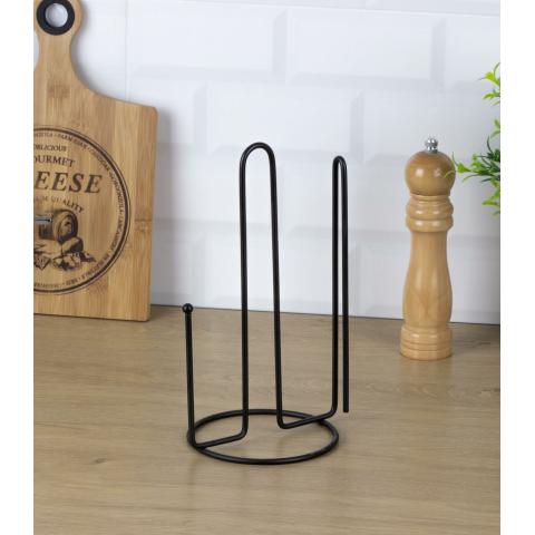 Подставка для бумажных полотенец черный