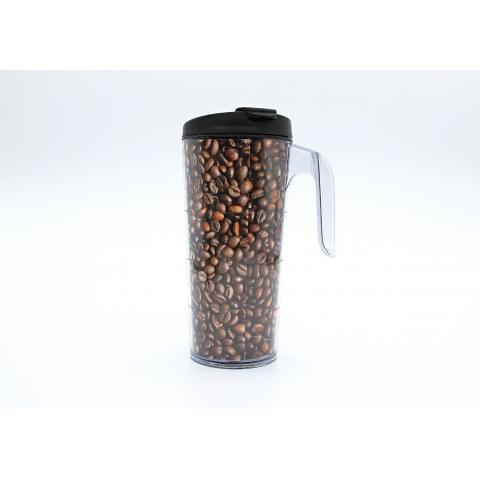 Термокружка для кофе 440мл пластик Herevin
