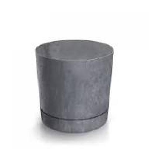  Горшок цветочный TUBO BETON EFFECT. d-19.9cm/4.6L