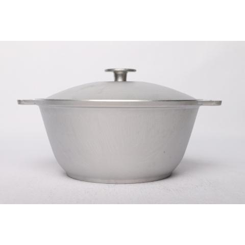 Казан с крышкой 1,0л, алюминий
