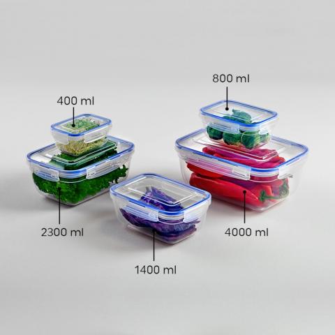 Контейнер герметичный  550мл с ручкой Dunya Plastik
