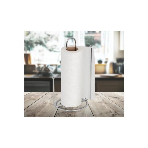 Подставка для кухонных бумажных полотенец, хромированый металл