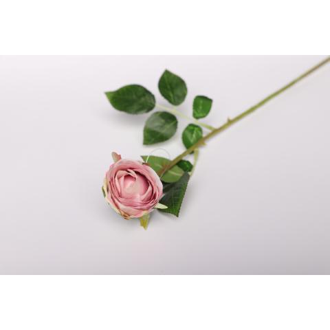 Цветы искуственные Роза 54см 1 бут.