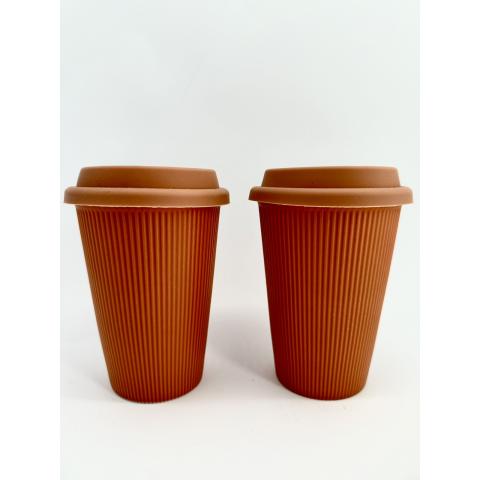 Cana ceramica cu capac
