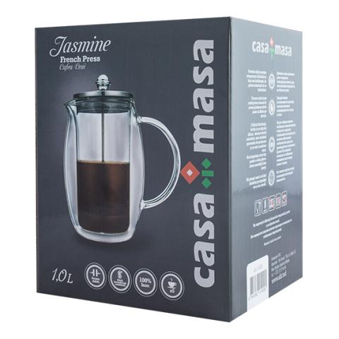 Заварник French-Press JASMINE чай/кофе 1,0л CM