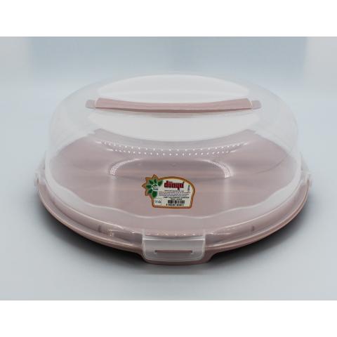 Контейнер-тарелка 30х11см для торта Dunya Plastik
