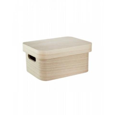 Ящик деревянный с крышкой NORWAY 21х15,5х10см